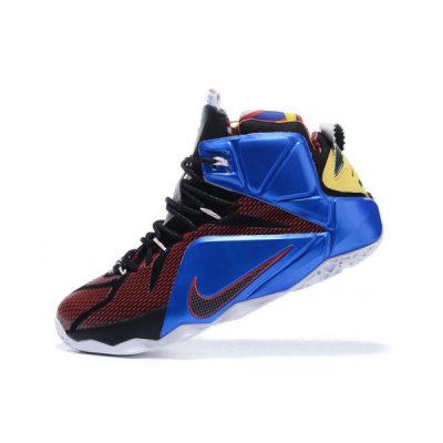 Nike Erkek Lebron 12 Renkli Basketbol Ayakkabısı Türkiye - X06AOMDK